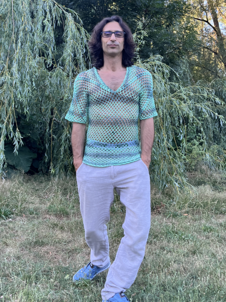 LöchRick Häkelshirt (Unisex) | Anleitung | Wolle Baby Cotton  | Häkeln | Sylvie Rasch