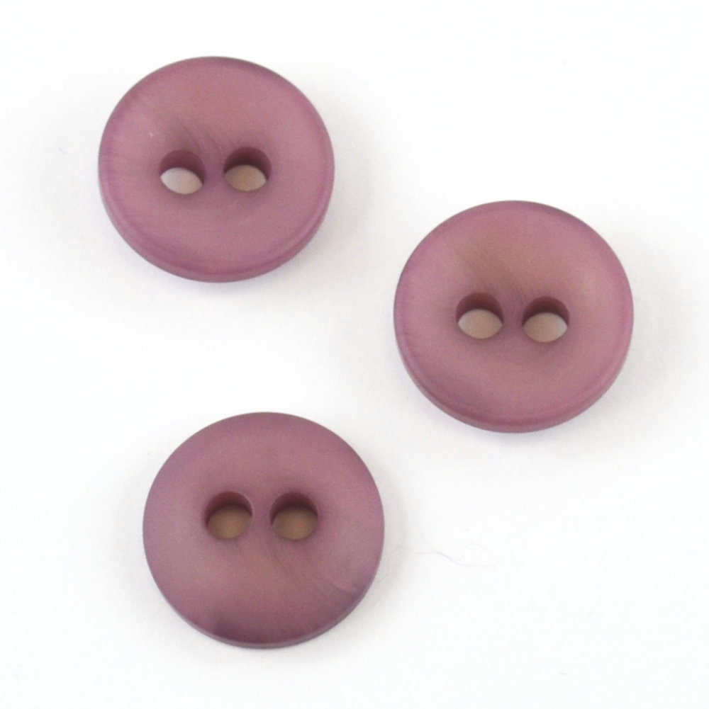 Polyesterknopf 23 mm pink