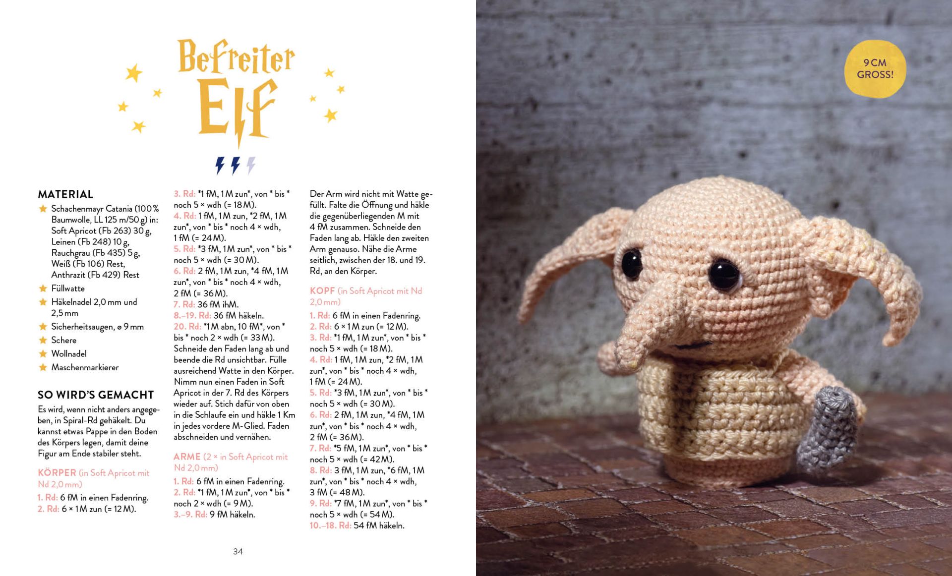 Die Häkelschule für Potterheads – Minis