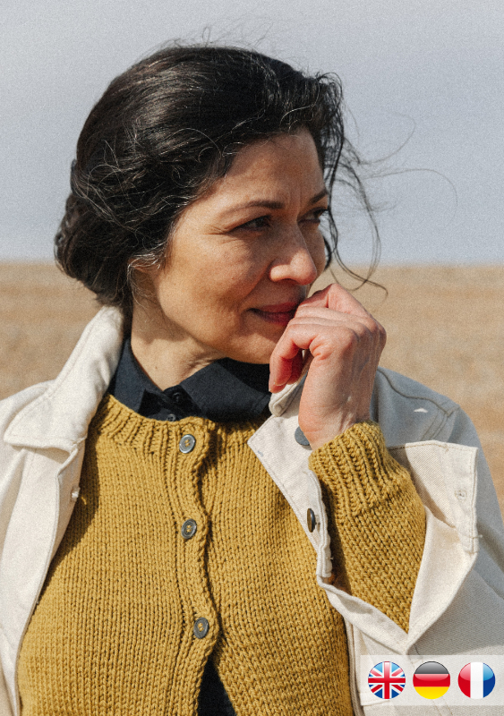 Jacke Plateau Plain | Einzelanleitung | Stricken | Erika Knight