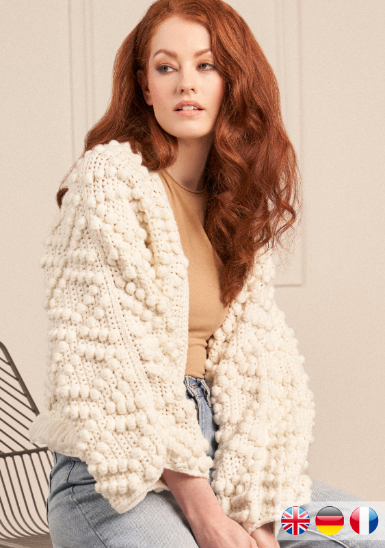 Jacke Ada | Einzelanleitung | Häkeln | Emma Wright Jacke Ada | Einzelanleitung | Häkeln | Emma Wright