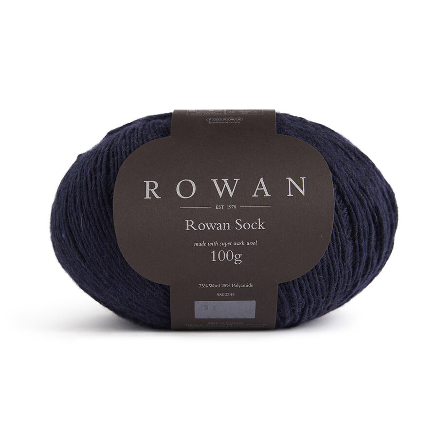 Sock 4-fach Sockenwolle von Rowan 0011 - Navy