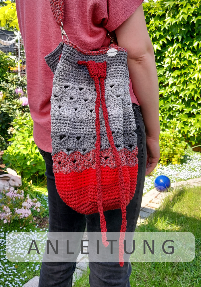 Beutel Sporty | Einzelanleitung | Wolle Rope Plait | Häkeln | Annemarie Beutel Sporty | Einzelanleitung | Wolle Rope Plait | Häkeln | Annemarie