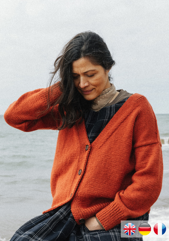 Jacke Fox Bay | Einzelanleitung | Stricken | Erika Knight