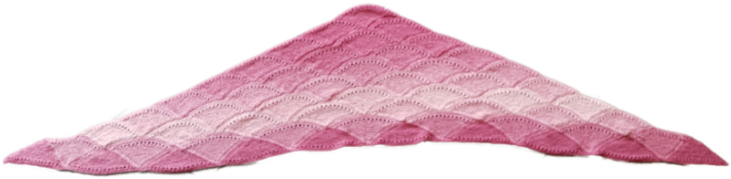 Dreiecktuch Fading Colours | Einzelanleitung | Wolle 1-2-3 Ideen  | Stricken | Annemarie