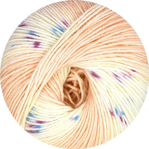 0119 - Verlauf orange/weiß gesprenkelt | 4,95 €