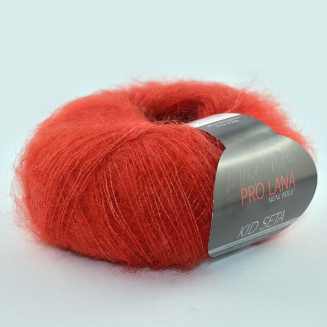 Kid-Seta von Pro Lana 0028 - rostrot Kid-Seta von Pro Lana 0028 - rostrot