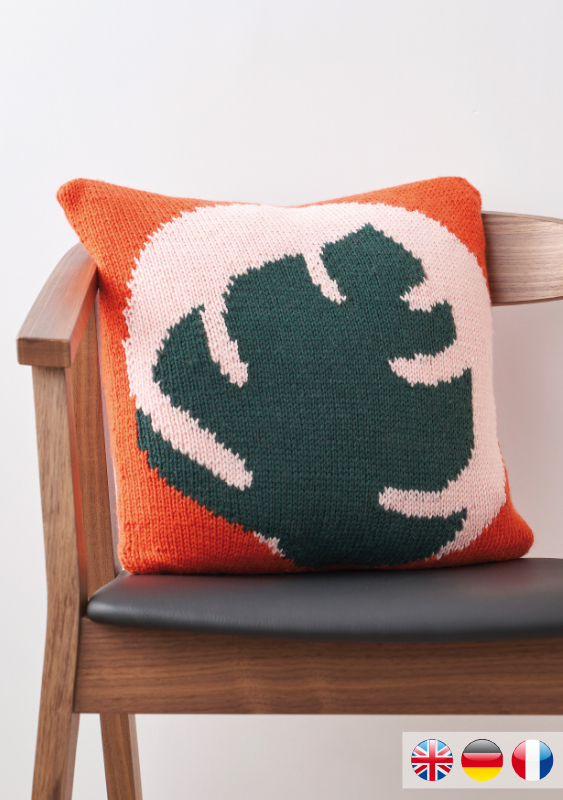 Kissenhülle Greenhouse Cushion | Einzelanleitung | Stricken | Chloe Thurlow