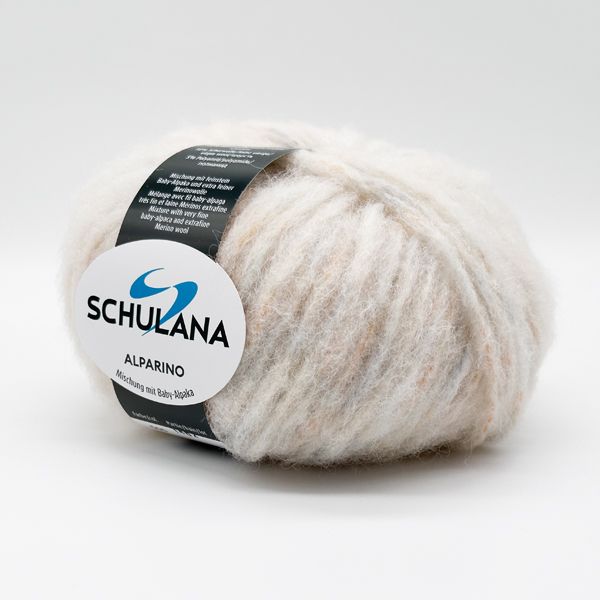 Alparino von Schulana 0500 - Natur-Orange-Grün