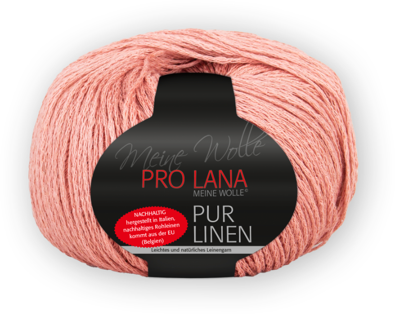 Pur Linen von Pro Lana 0025 - rosewood