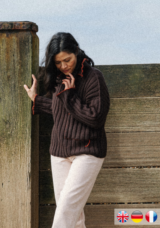Pullover Rocky | Einzelanleitung | Stricken | Erika Knight
