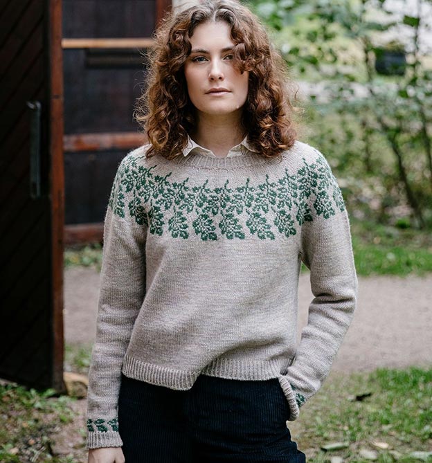 Nordic - Top Down und nahtlos gestrickt (Laine) Nordic - Top Down und nahtlos gestrickt (Laine)