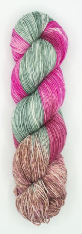 Huasco Sock Hand Painted von Araucania Yarns 1041 - Flamingo Bay