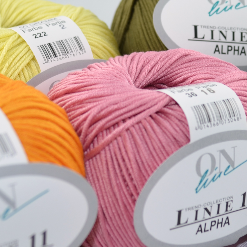 Alpha Linie 11 von ONline 0237 - helles apricot