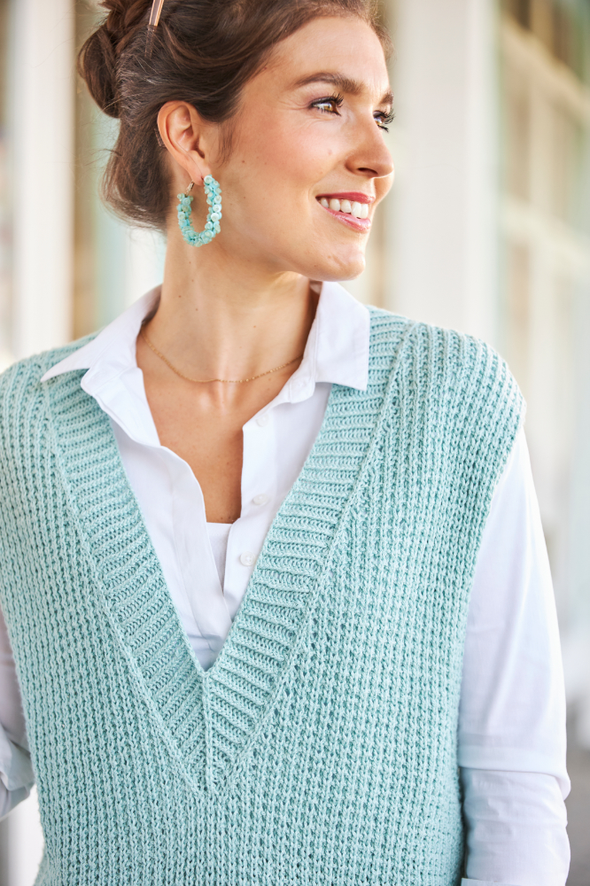 Shirt mit Strukturmuster | Anleitungsheft | Wolle Fleeting Cotton | Stricken | Regina Bühler, Pro Lana, Christophorus Verlag Shirt mit Strukturmuster | Anleitungsheft | Wolle Fleeting Cotton | Stricken | Regina Bühler, Pro Lana, Christophorus Verlag