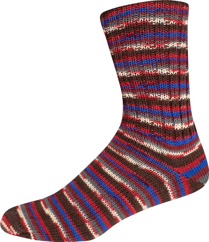 Supersocke Christmas Color 4-fach von ONline