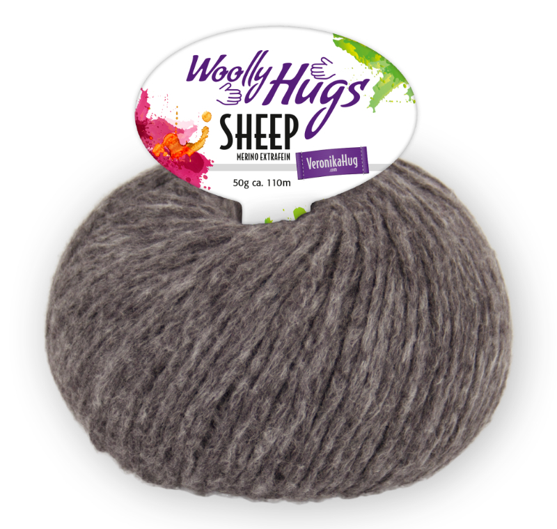 SHEEP von Woolly Hug's 0012 - braun