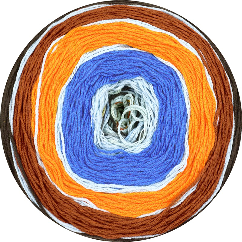 Aqua Linie 492 von ONline 0101 - braun / orange / blau