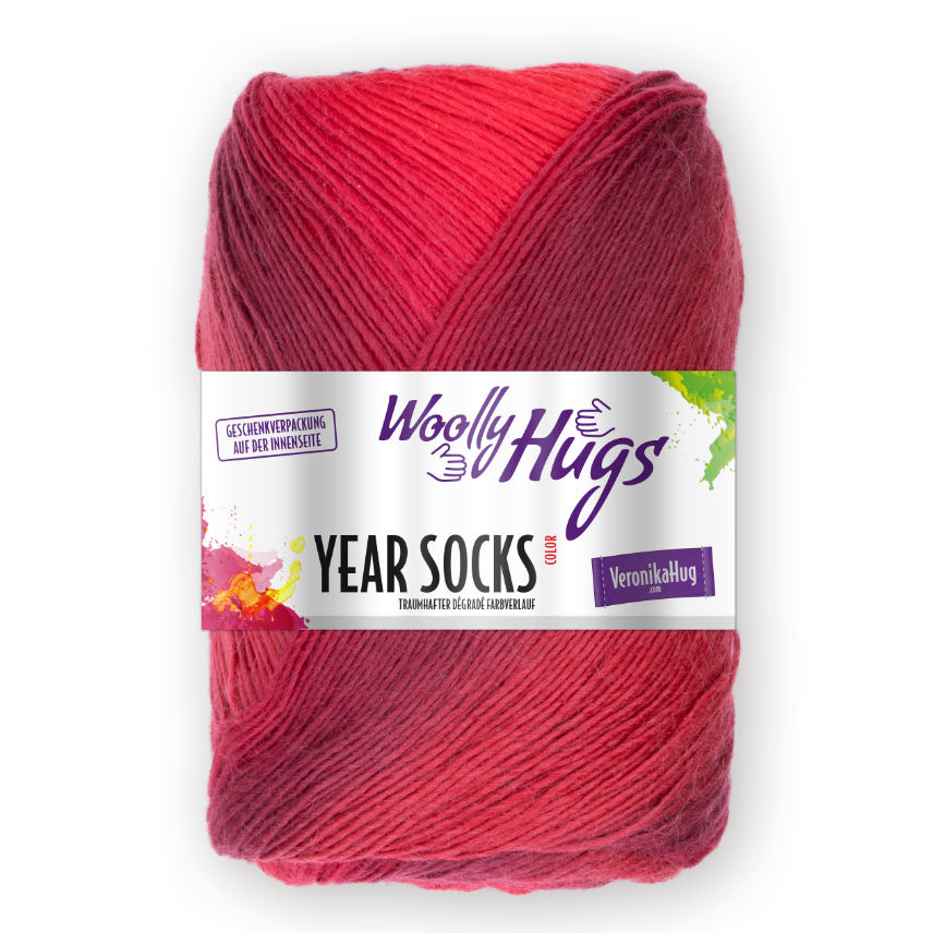 Year Socks von Woolly Hugs 0016 - Winter