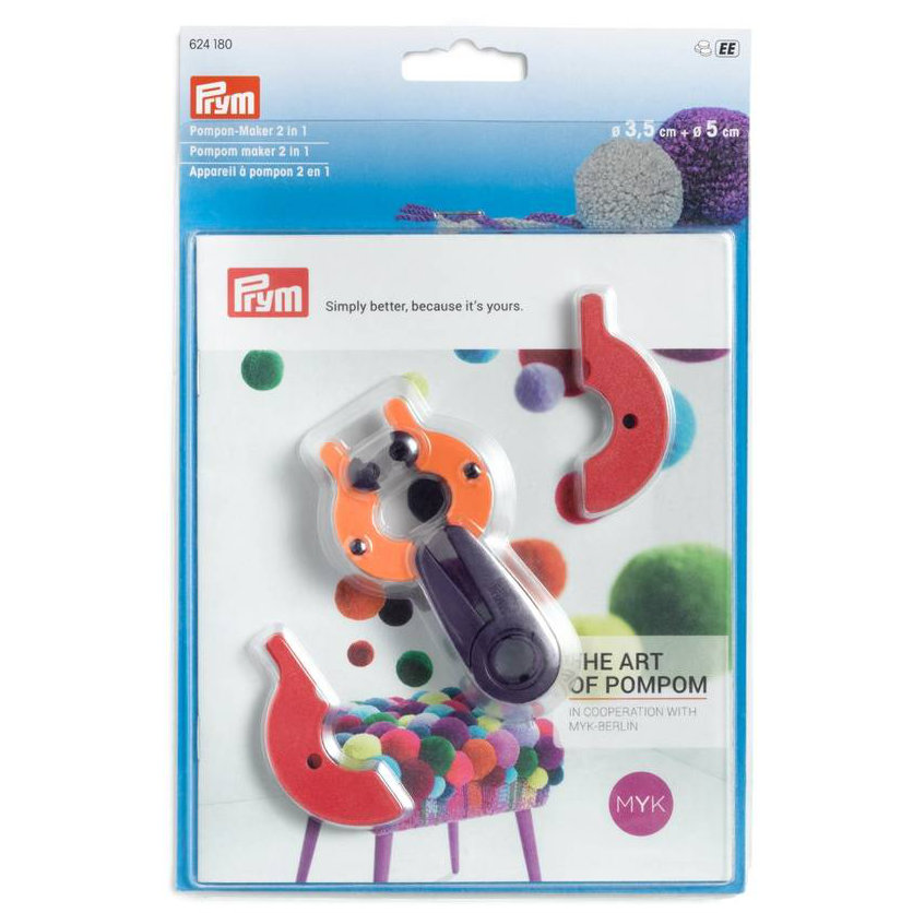 Pompon-Maker 2 in 1 Small von Prym