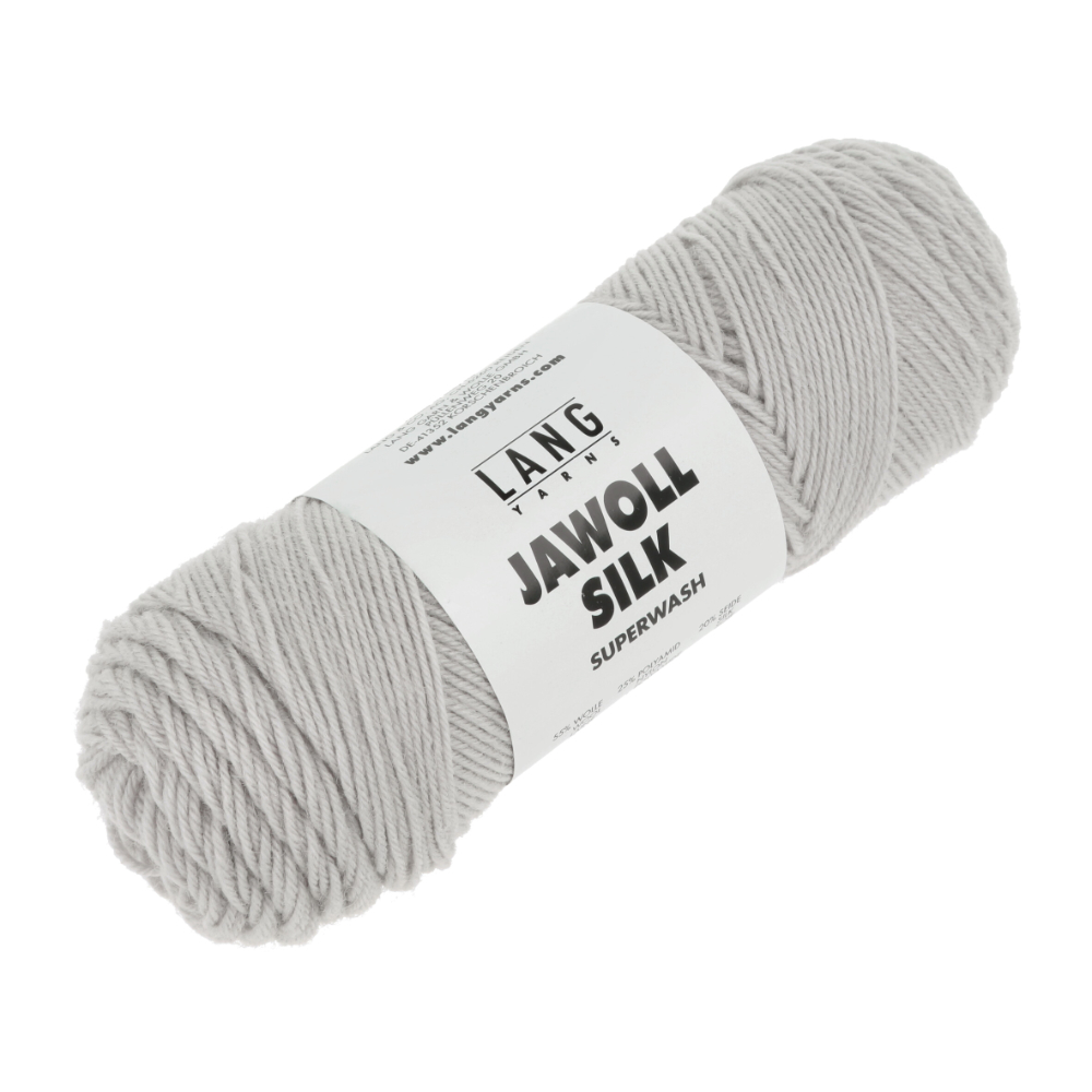Jawoll Silk von Lang Yarns 0196 - hellgrau