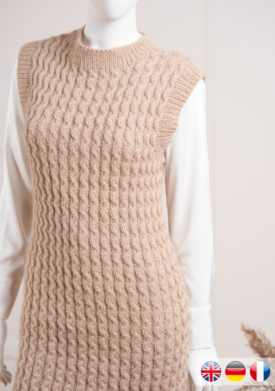 Pullunder Petra | Einzelanleitung | Stricken | Erika Knight
