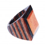 Zeal Ring Square Größe S von TEEKRI 
