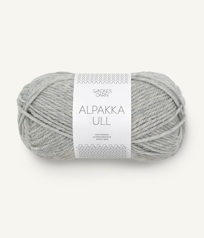 Alpakka Ull von Sandnes Garn 1042 - grey mottled