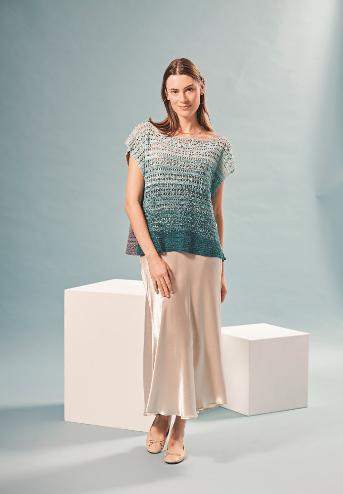 Überwurf Malediven | Anleitungsheft | Wolle BOBBEL cotton 800m  | Häkeln | Veronika Hug, Woolly Hugs, Christophorus Verlag