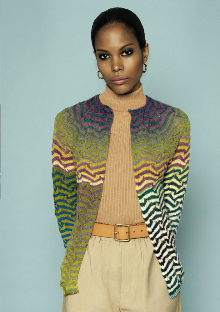 Jacke Smoking Lace  | Wollpaket mit Lace Ball  | Stricken | 