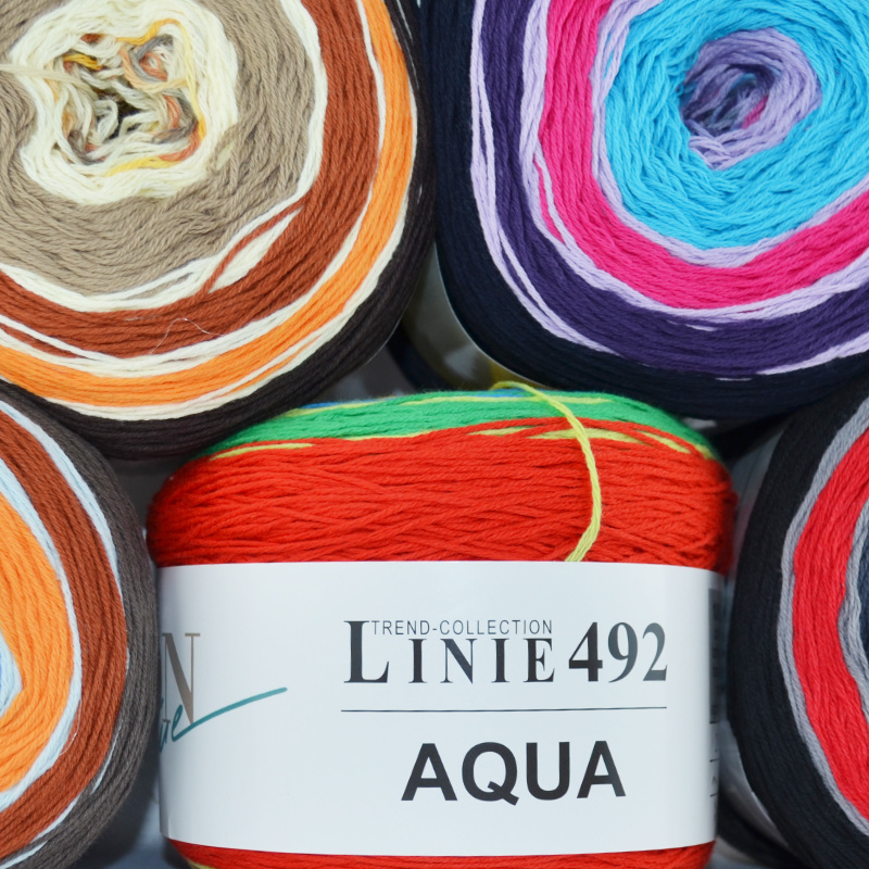 Aqua Linie 492 von ONline 0101 - braun / orange / blau