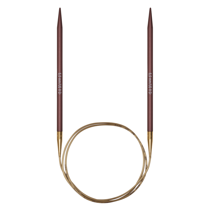 Rundstricknadel addiMystic Lace Aluminium