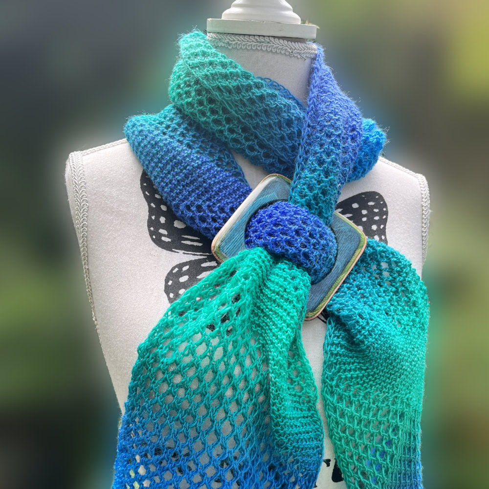 Schal Traumnixe Variante 2 | Anleitung | Wolle Zauberball®  | Stricken | Sylvie Rasch