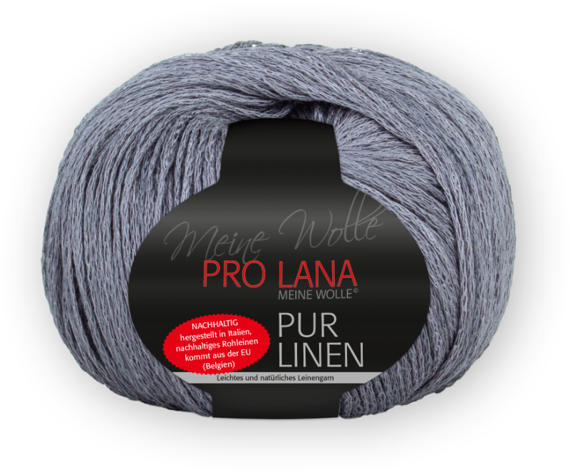 Pur Linen von Pro Lana 0097 - grau