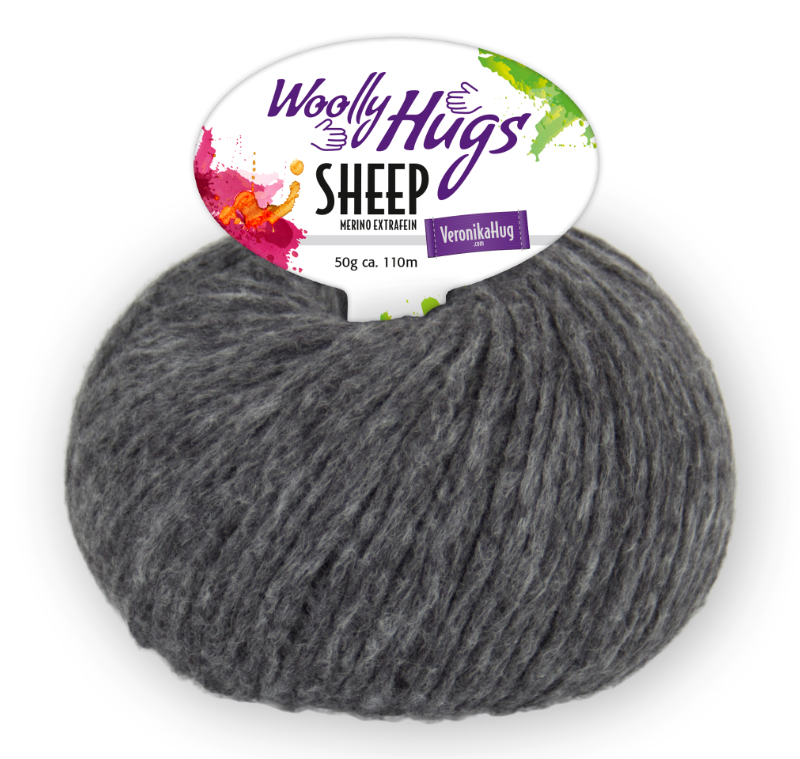 SHEEP von Woolly Hug's 0098 - anthrazit