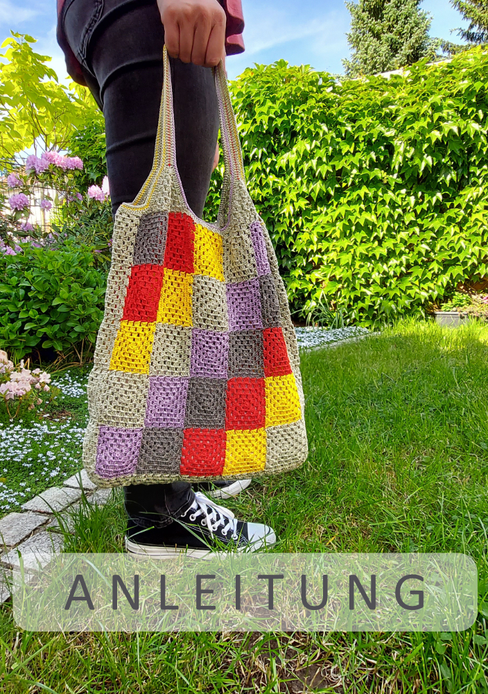 Tasche Harlekin | Einzelanleitung | Stricken | Annemarie