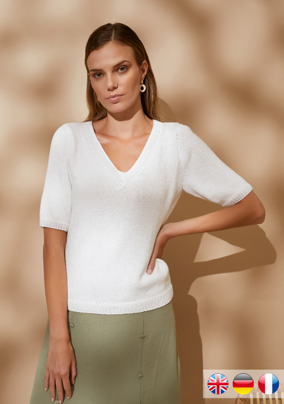 Pulli Cotton | Einzelanleitung | Stricken | Quail Studio