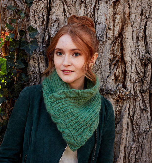 Kragen stricken - Schnelle Strickprojekte für den Spaziergang