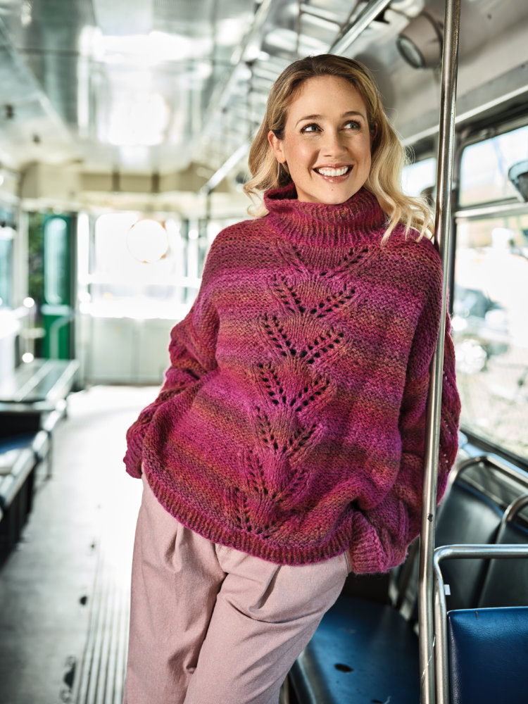 Sweater Chunky Ajour | Anleitungsheft | Wolle Smooth | Stricken | Pro Lana Sweater Chunky Ajour | Anleitungsheft | Wolle Smooth | Stricken | Pro Lana