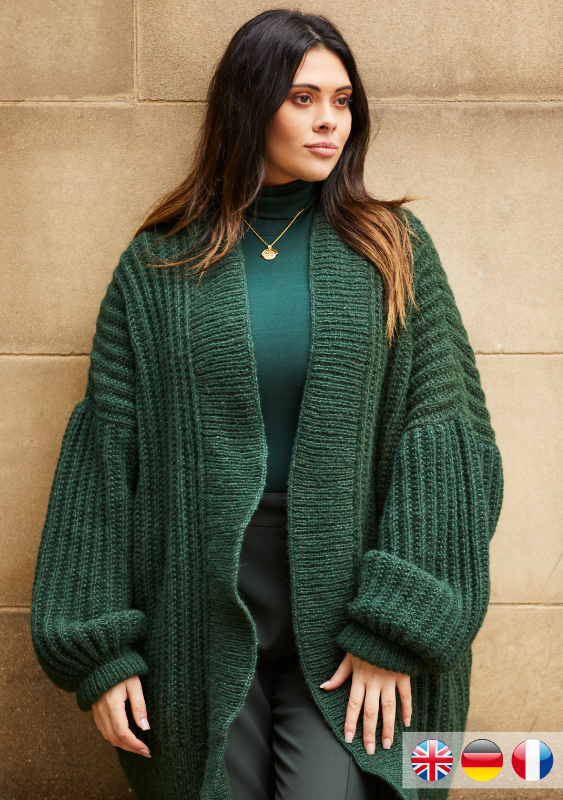 Jacke Jourdon | Einzelanleitung | Stricken | Quail Studio