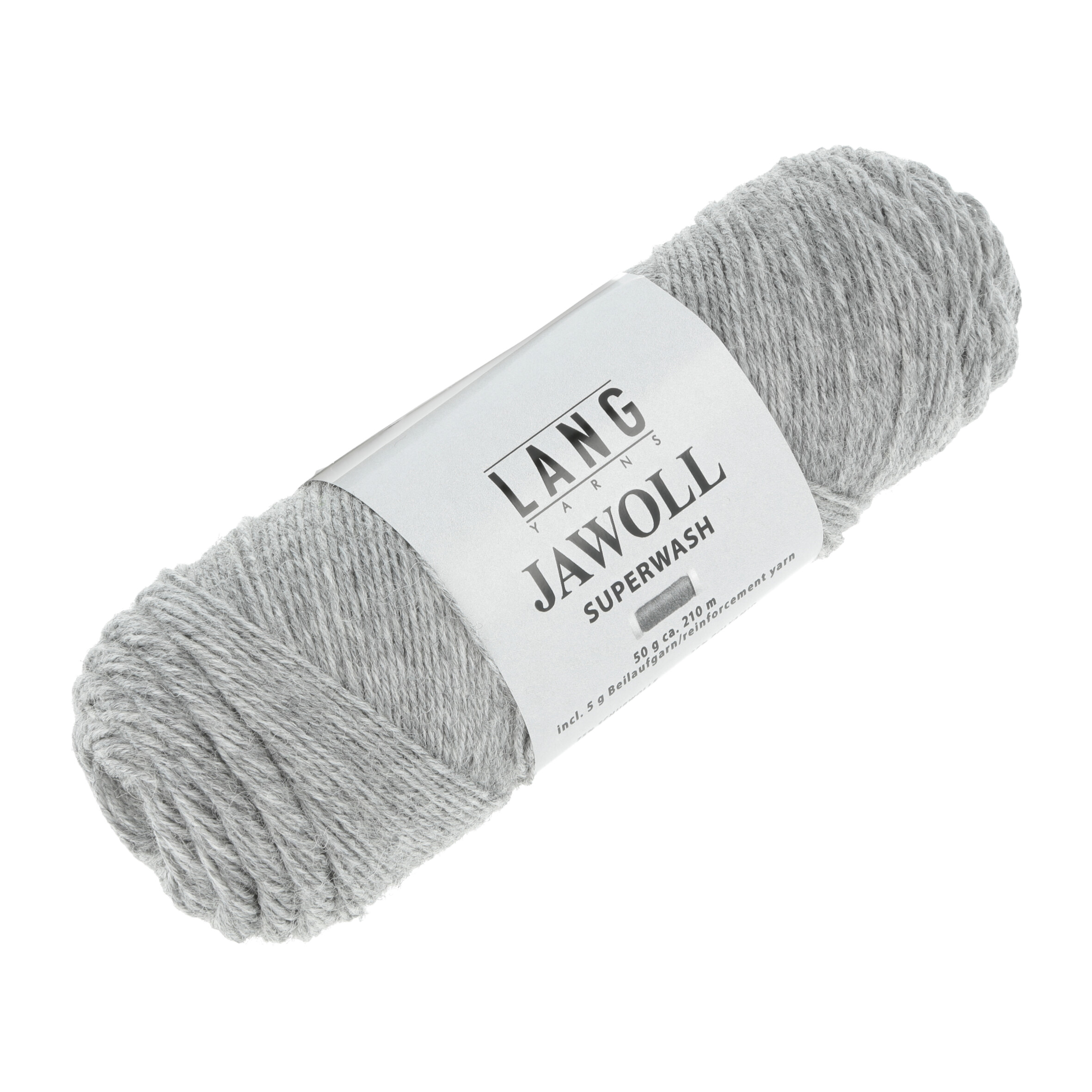 Jawoll Strumpfgarn von Lang Yarns 0005 - grau mélange