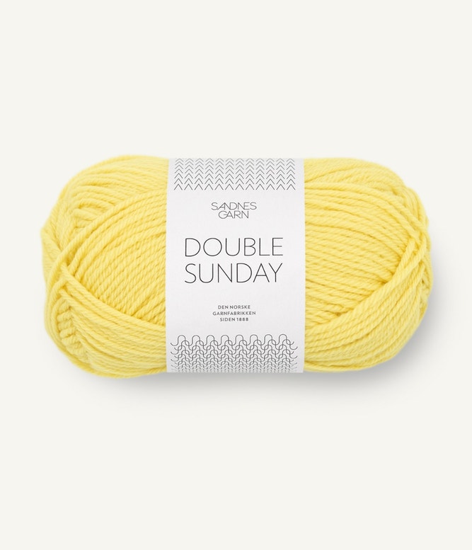 Double Sunday von Sandnes Garn 9004 - lemon