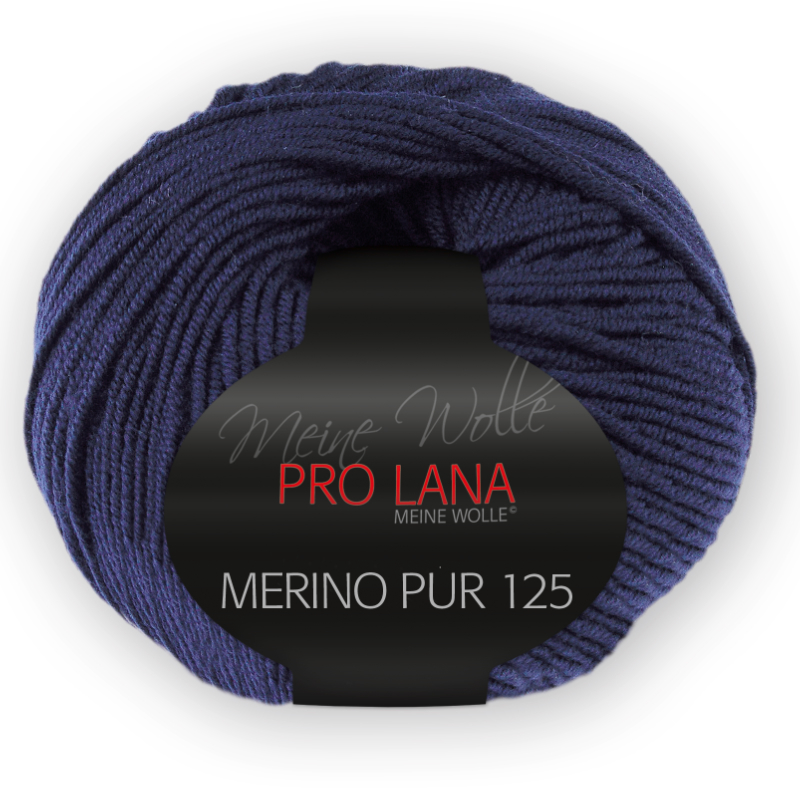 Merino Pur 125 von Pro Lana 0050 - marine