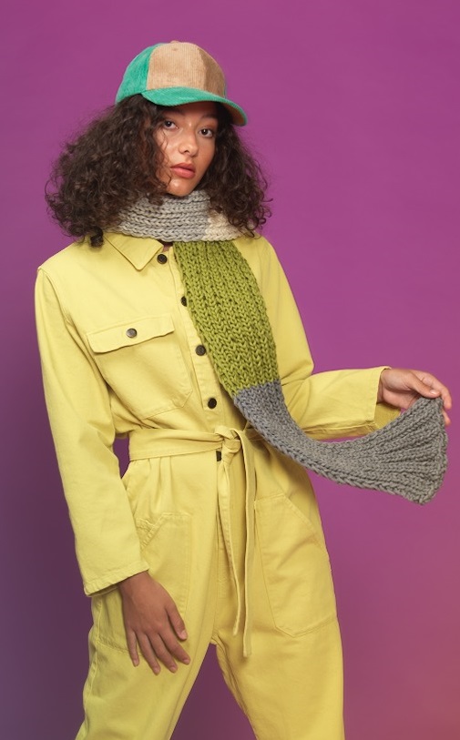 Schal "Eloa" | Anleitungsheft | Wolle XL  | Stricken | Irene Lindörfer