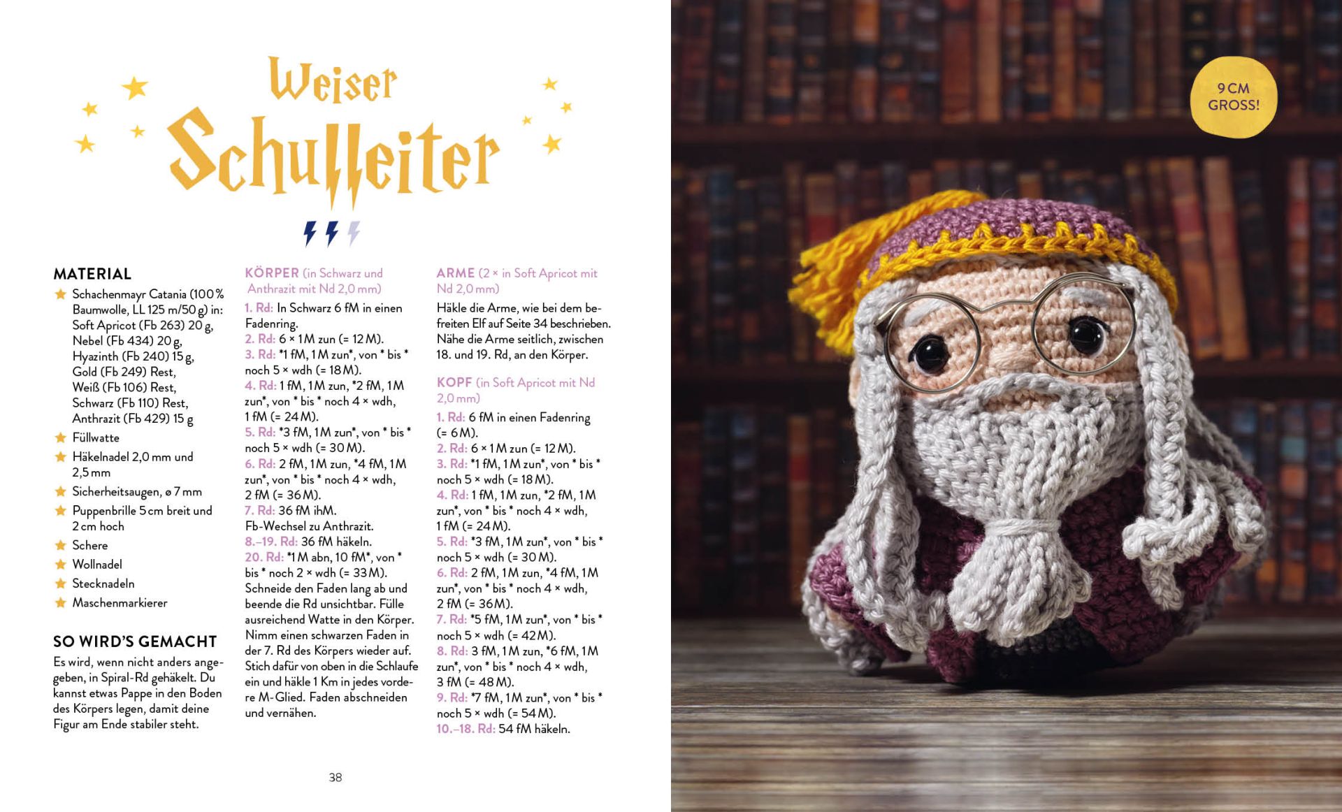 Die Häkelschule für Potterheads – Minis