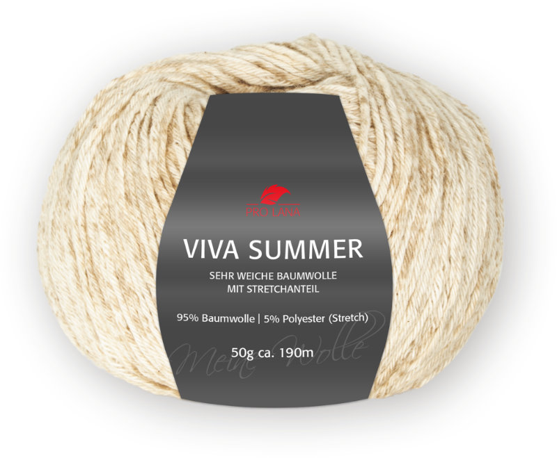 Viva Summer von Pro Lana 0080 - beige meliert