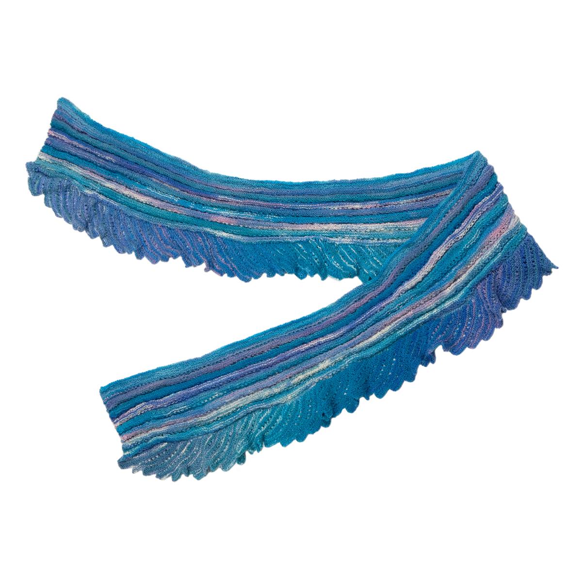 Schal "Frill Ribbon" | Anleitungsheft | Wolle XL Kleckse  | Stricken | Bernd Kestler