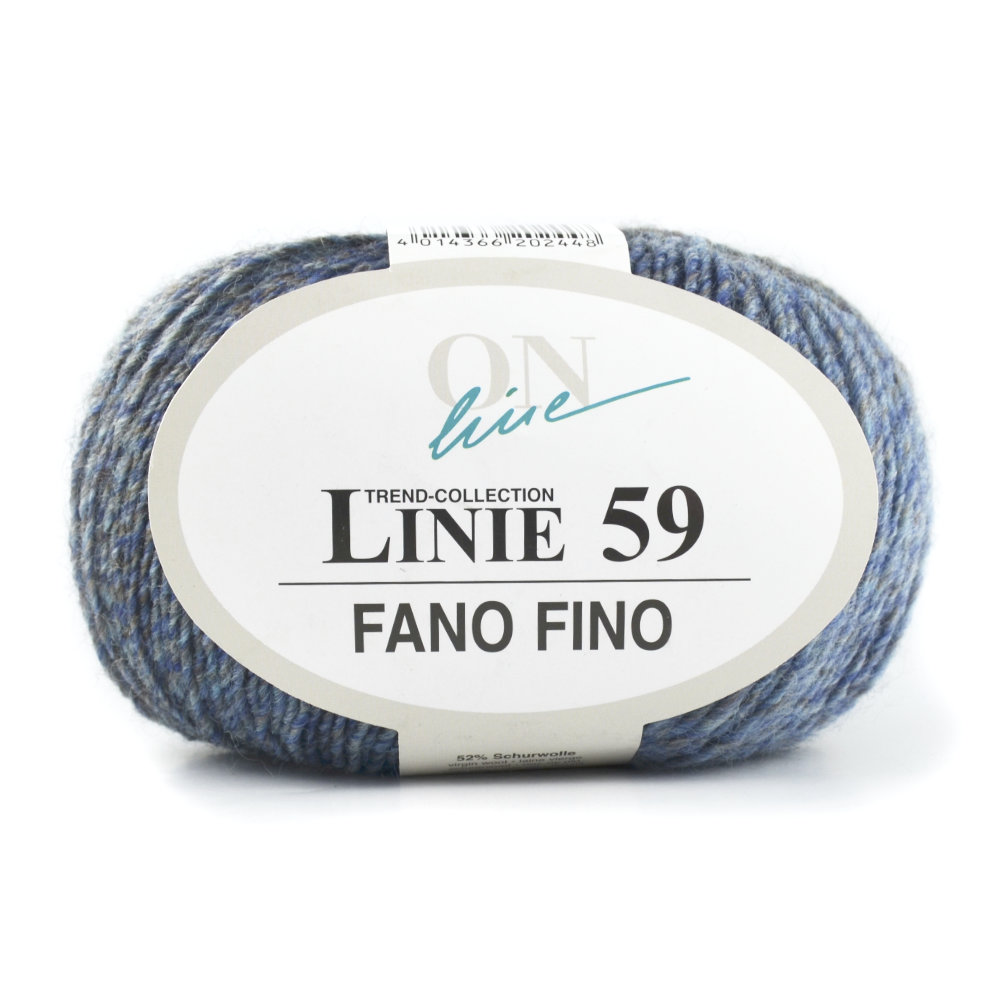 Fano Fino Linie 59 von ONline 0115 - lachs/grün Fano Fino Linie 59 von ONline 0115 - lachs/grün