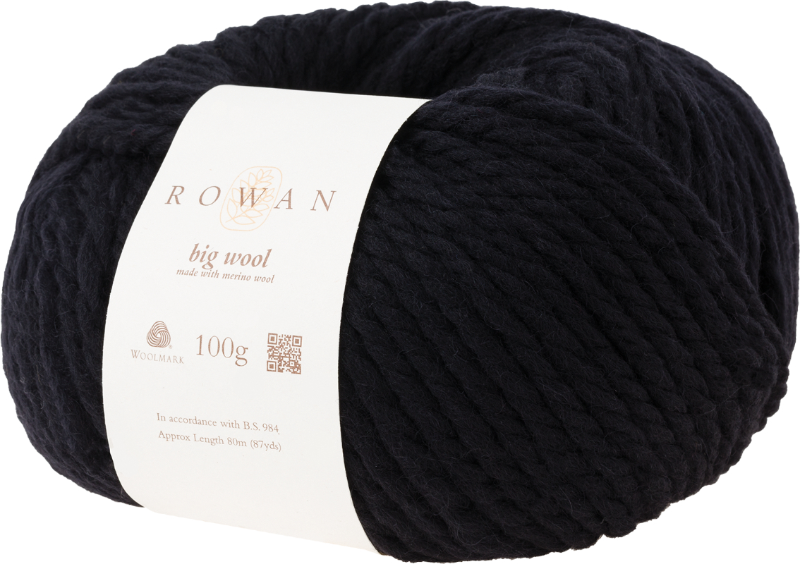 Big Wool von Rowan 0008 - black