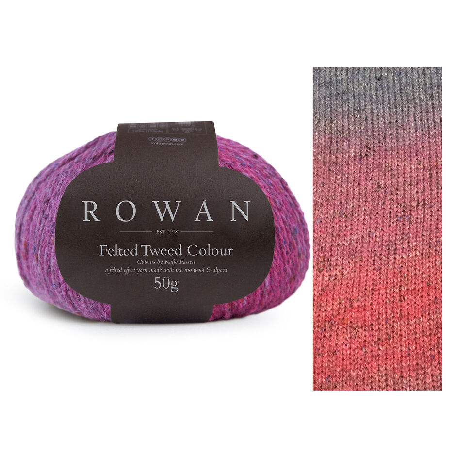 Felted Tweed Colour von Rowan 0023 - magenta